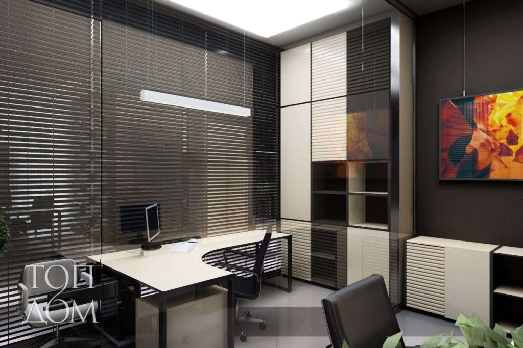 Ремонт рабочего кабинета с любовью