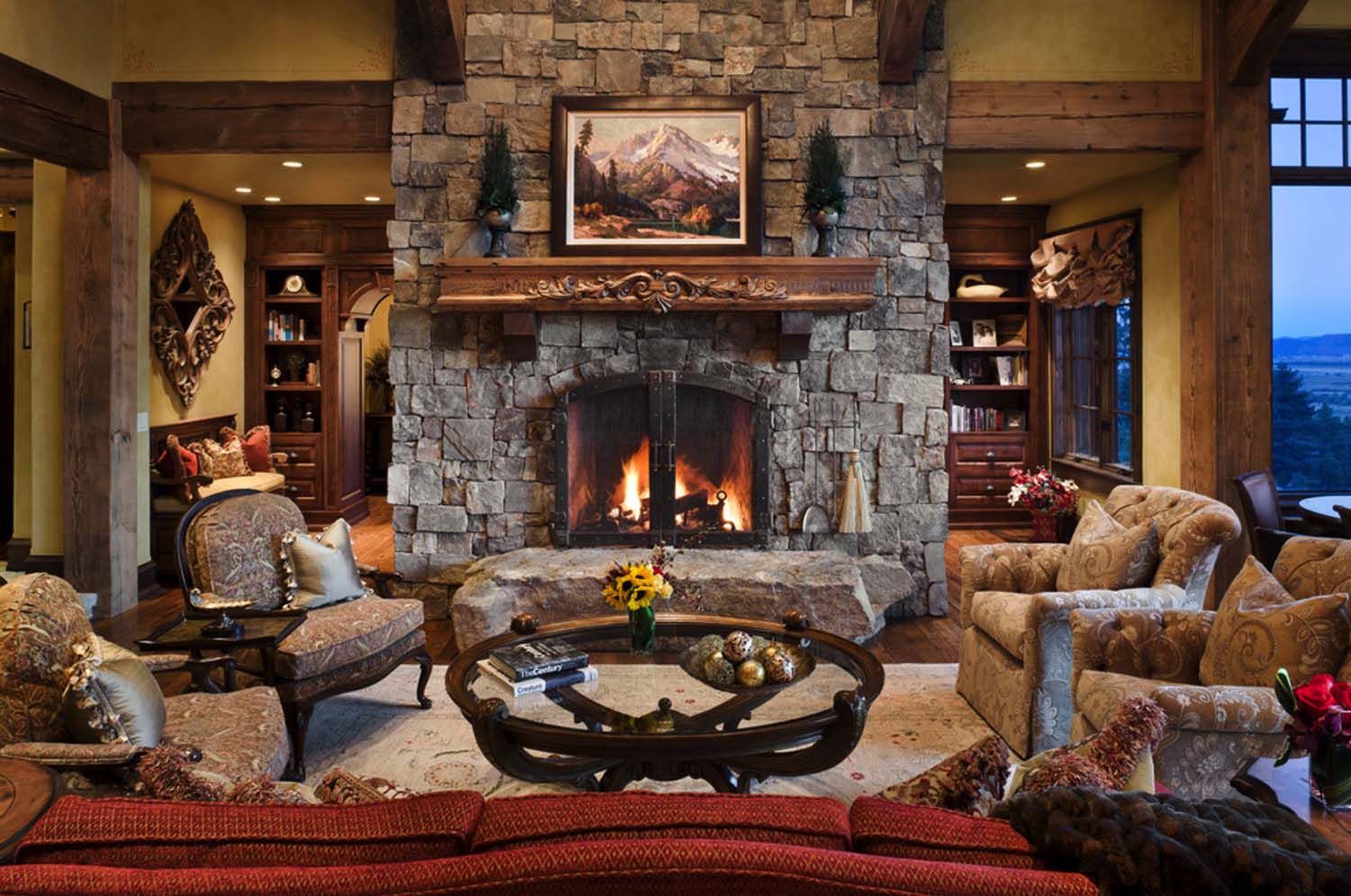 Фото 8 — Строительство дома с камином