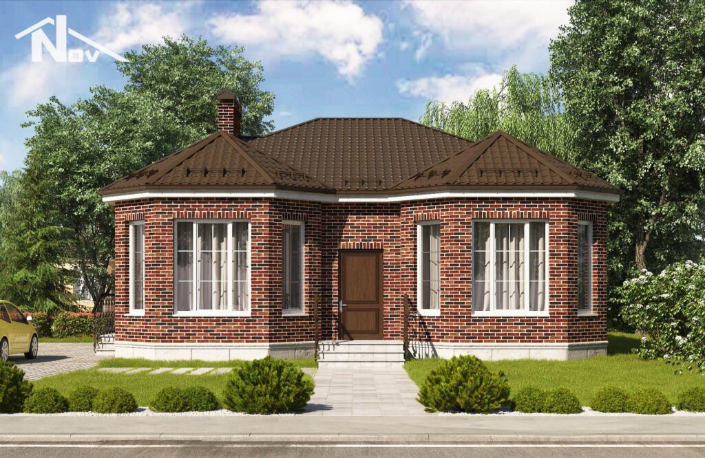 Фото 10 — Строительство дома из кирпича