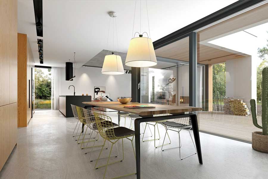 Фото 31 — Строительство дома с большими окнами